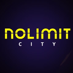โลโก้สี่เหลี่ยมพื้นหลังสีดำ มีข้อความ NOLIMIT CITY สีเหลืองสว่าง