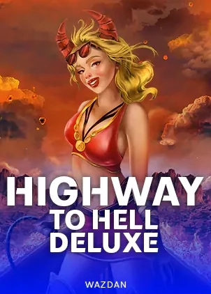 ภาพปกสล็อต HIGHWAY TO HELL DELUXE หญิงสาวในลุควินเทจเรโทร ค่าย WAZDAN